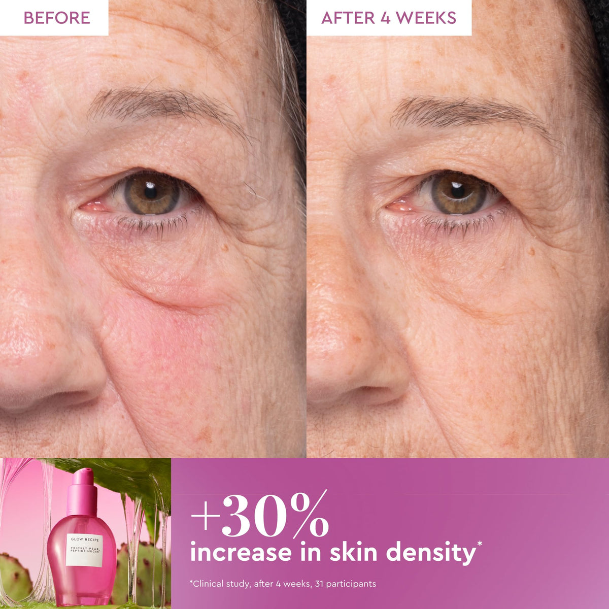 Glow Recipe serum on hand demonstrating quick-absorbing hydration benefit