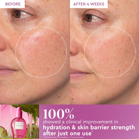 Glow Recipe serum texture close-up highlighting lightweight absorption benefit