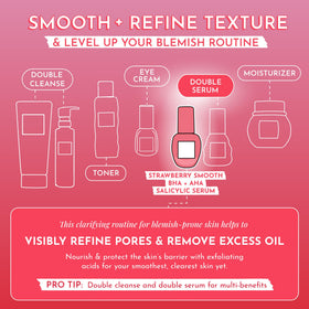 Glow Recipe serum with complementary products showing routine pairing