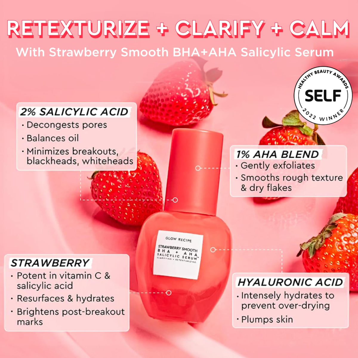 Glow Recipe close-up gel texture demonstrating lightweight hydration