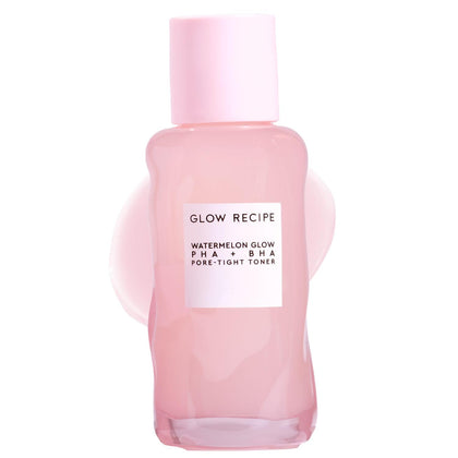 Glow Recipe front bottle view showing clean packaging and travel size benefit