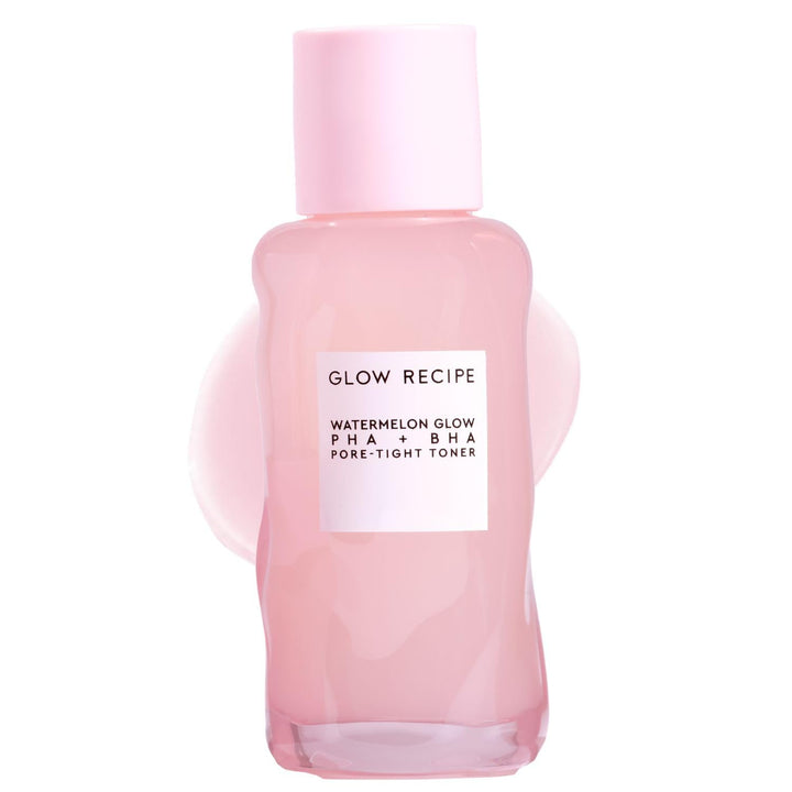 Glow Recipe front bottle view showing clean packaging and travel size benefit