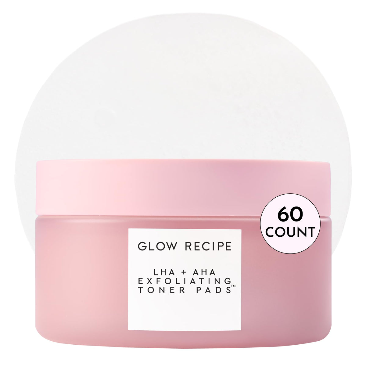 Glow Recipe front packaging showing toner pads and benefits