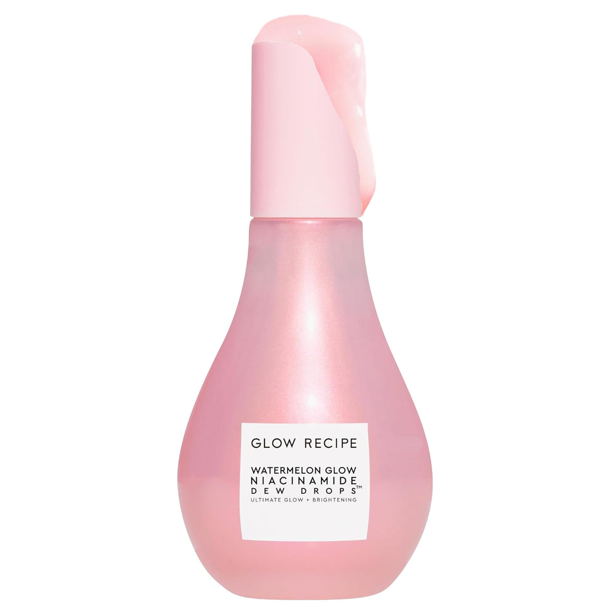 Glow Recipe front bottle shot showing sleek packaging and dewy effect