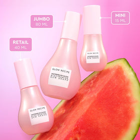 Glow Recipe used under foundation demonstrating primer smoothing benefit