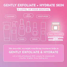 Glow Recipe tube on bathroom vanity conveying easy nightly ritual