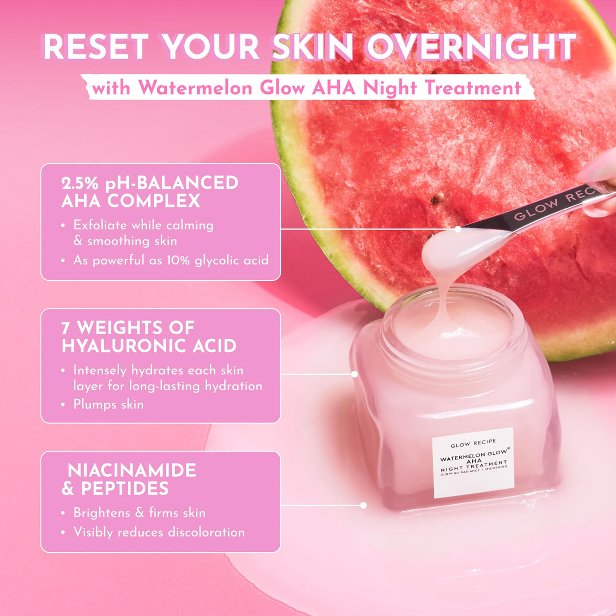 Glow Recipe gel texture close-up demonstrating smooth hydrating formula