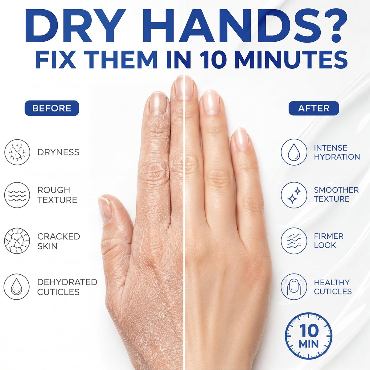 Glow Spell glove close-up with visible serum for intense hydration
