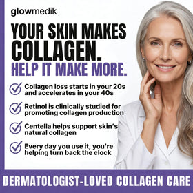 Glowmedik product label listing key actives for clear ingredient transparency