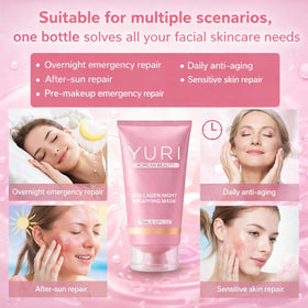 Glowsyme YURI being applied with silicone brush demonstrating even coverage and easy at-home use