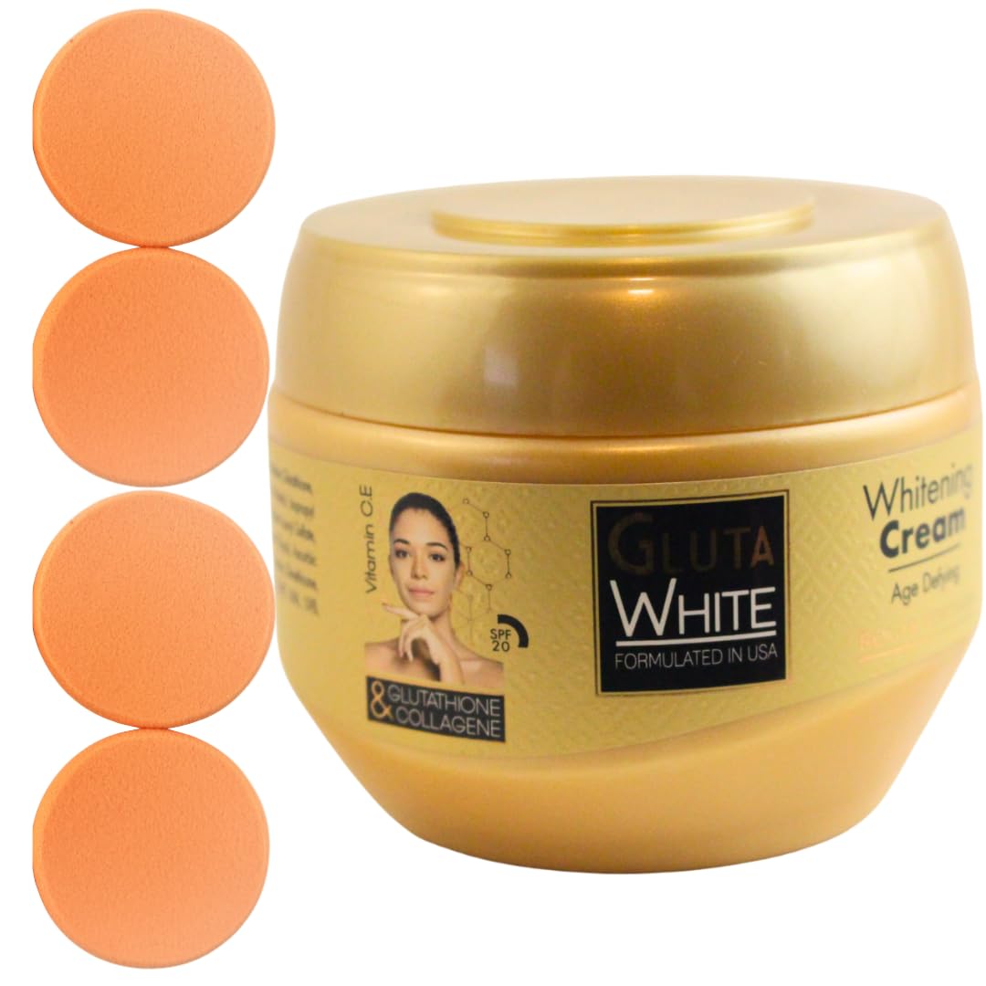Generic Gluta White front jar showing label and size, highlighting nourishing moisturizer