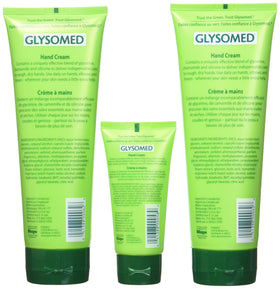 Glysomed purse-size in hand for portable moisturizing benefit