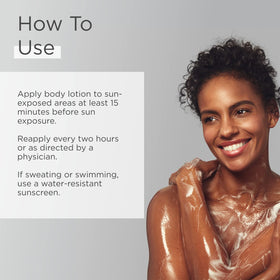 GLYTONE applied on arm demonstrating skin-smoothing benefit