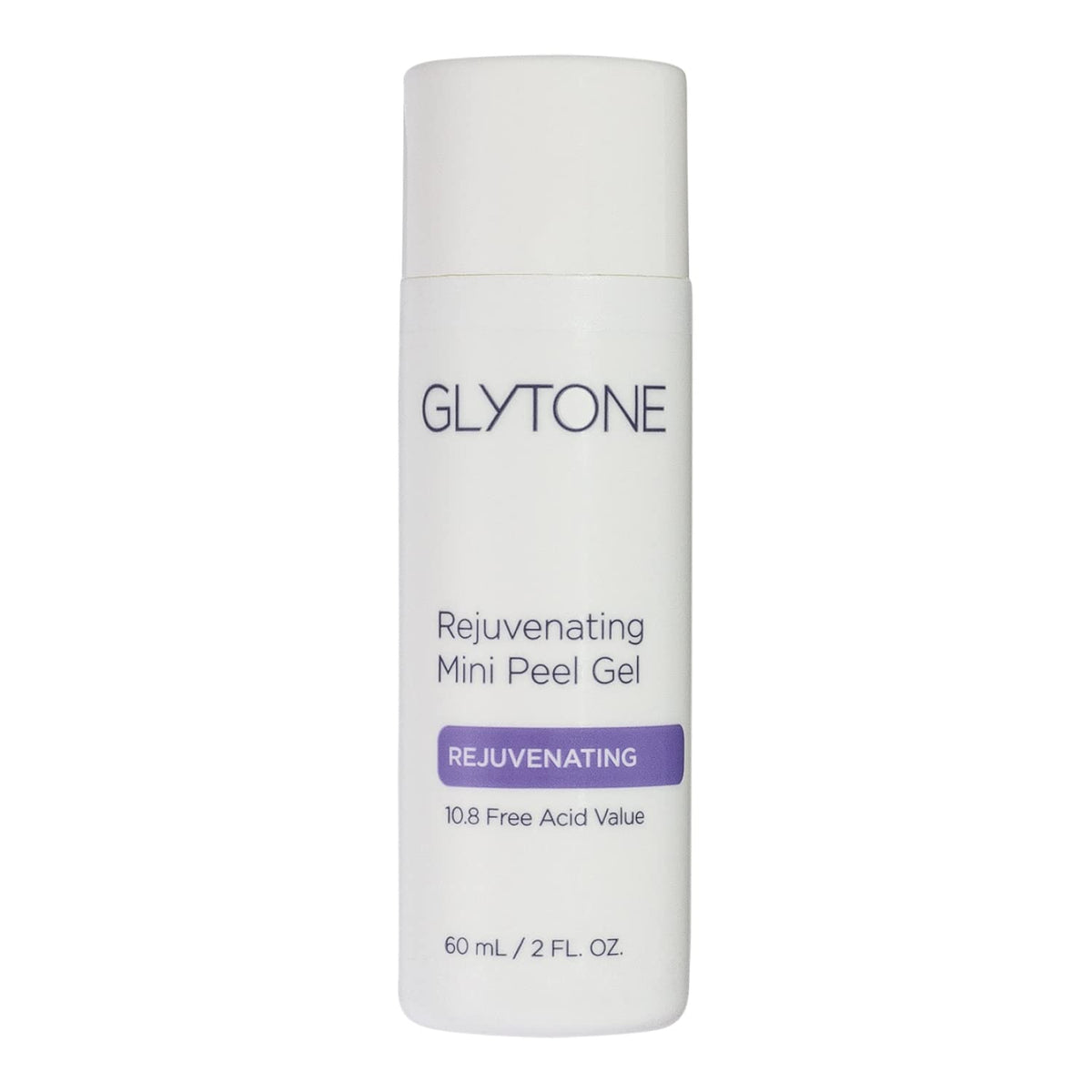 GLYTONE front packaging showing 2 fl oz bottle and clinical benefit