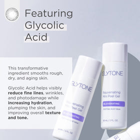 GLYTONE application on hand illustrating easy spread and controlled use