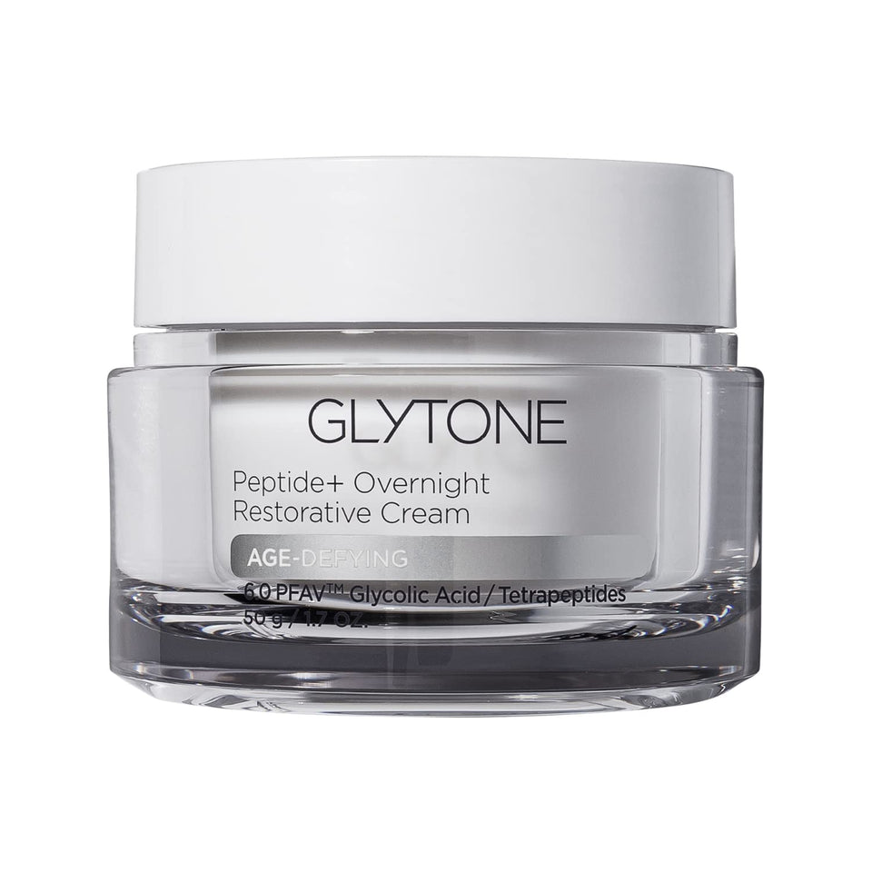 GLYTONE front jar view showing label and clean packaging for shelf appeal
