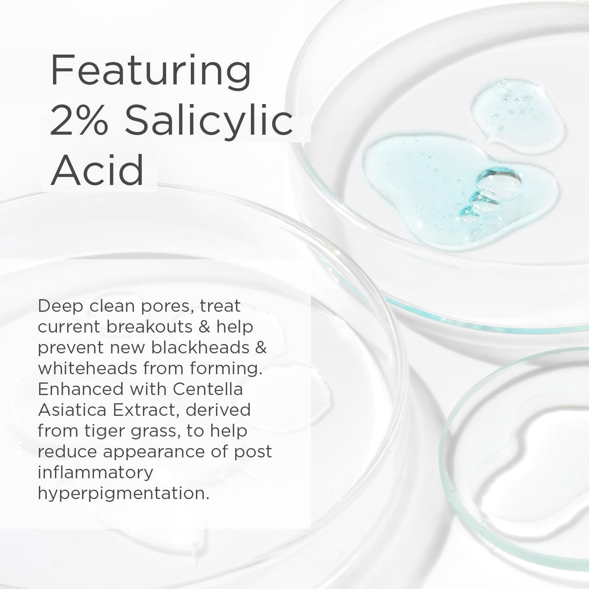Glytone spray mist texture close-up showing fast-dry formula and lightweight finish