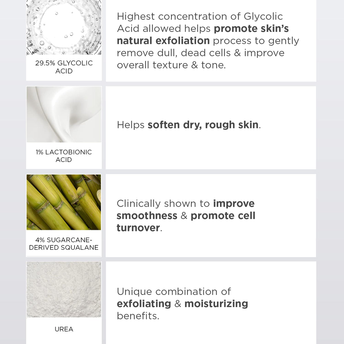 GLYTONE close-up texture of glycolic foot cream showing rich consistency