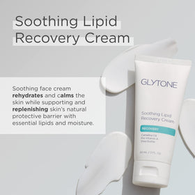 GLYTONE close-up of cream texture highlighting rich emollient finish