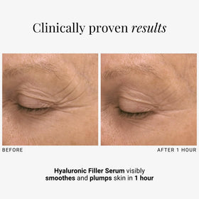 G.M. COLLIN serum placed on bathroom shelf in routine setting illustrating everyday use benefit