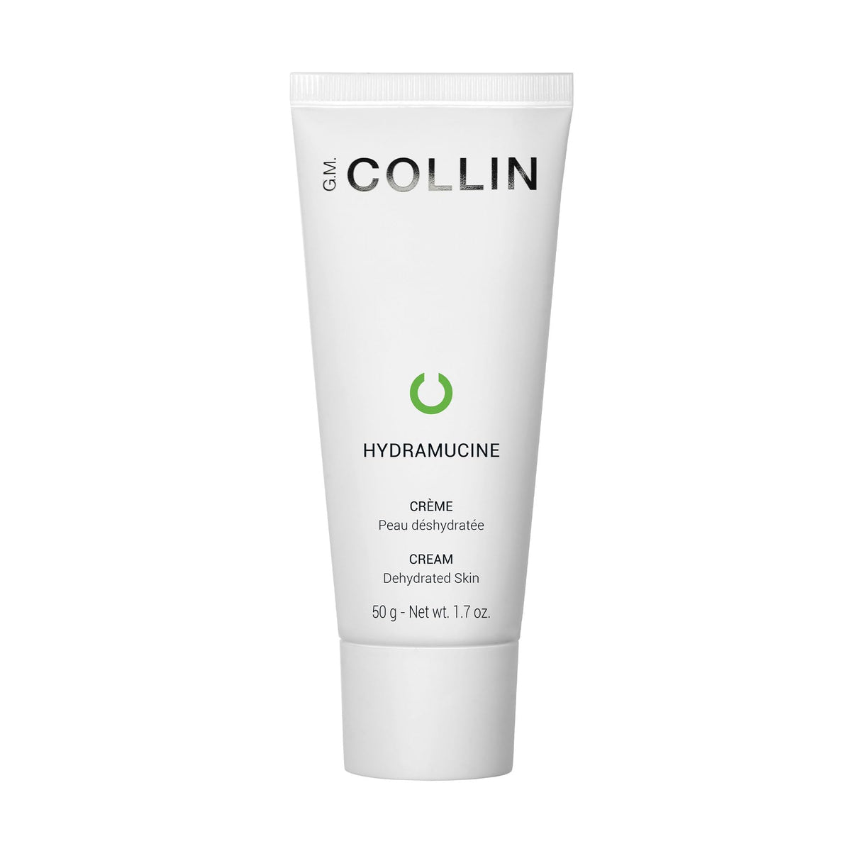 G.M. COLLIN Hydramucine Cream jar front view showing packaging and brand benefits