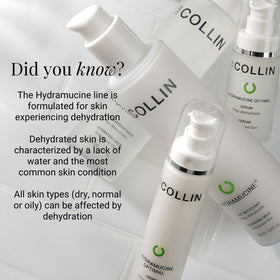 G.M. COLLIN cream beside sunscreen to show layering and daytime routine compatibility
