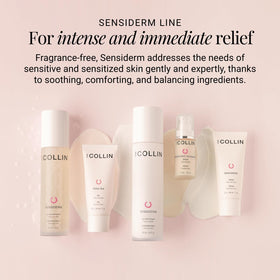 G.M. COLLIN being applied in morning routine to soothe and hydrate skin