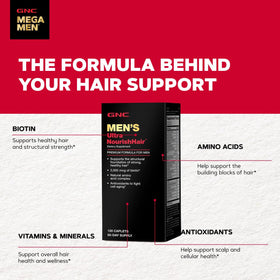 GNC supplement on bathroom shelf conveying routine-friendly daily use