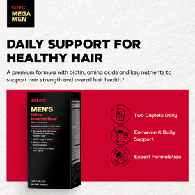 GNC nutrition label close-up showing ingredients and clarity of formulation