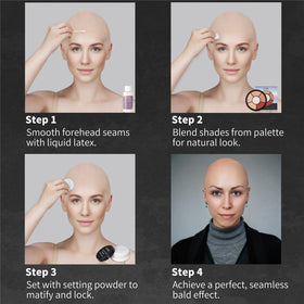 Go Ho flesh palette color swatches for precise skin-tone matching and customization