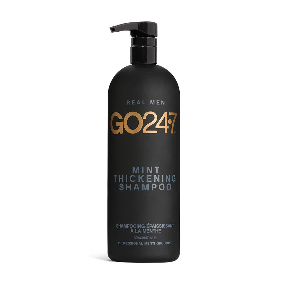 GO247 front bottle view showing packaging and fresh mint scent benefit
