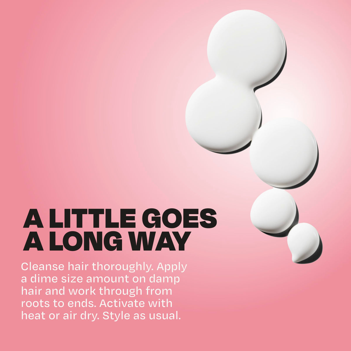 Goddess Maintenance application on wet hair demonstrating detangling benefit