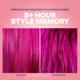 Goddess Maintenance finished curly hair showing shine and defined shape