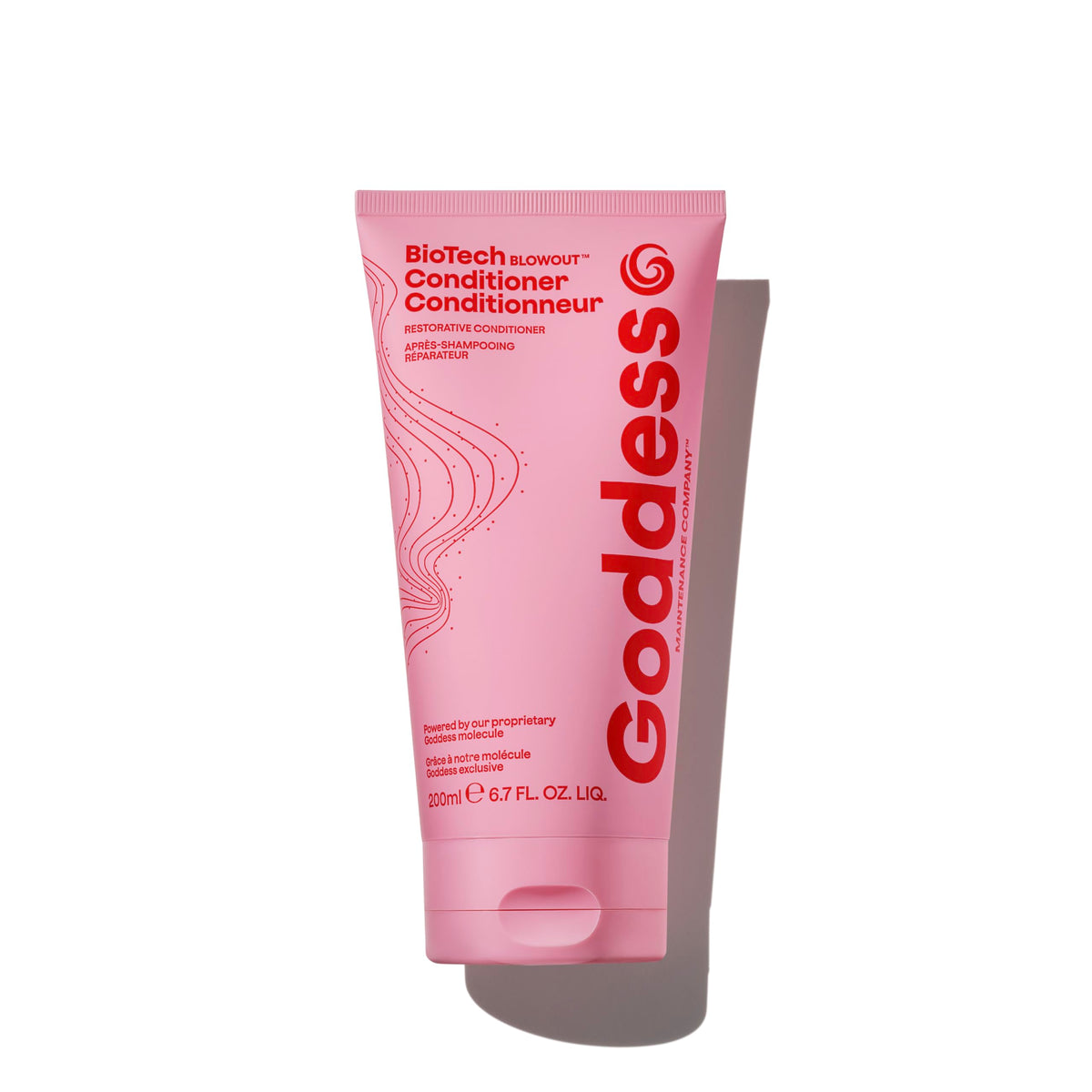 Goddess Maintenance front packaging showing restorative conditioner benefits