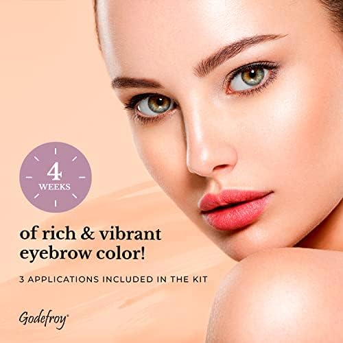 Godefroy fine applicator tip for precise brow shaping and control