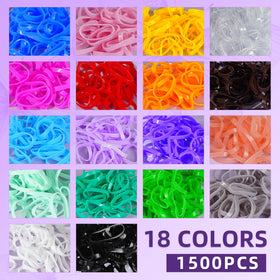Goffing elastic bands close-up showing smooth texture and gentle hold benefit no-pull styling