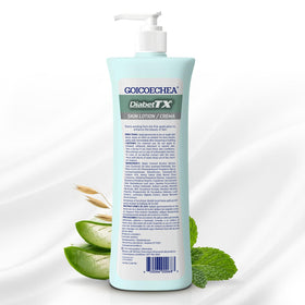 Goicoechea on a bathroom shelf in a lifestyle scene promoting routine use