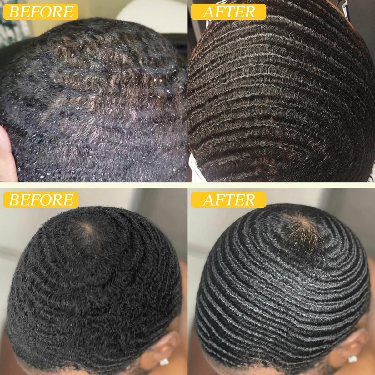 Goiple shampoo bar under running water rinsing away buildup effectively