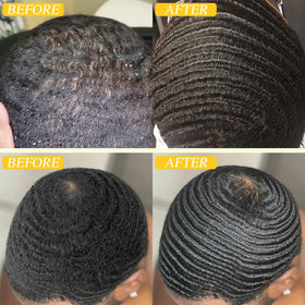 Goiple shampoo bar under running water rinsing away buildup effectively