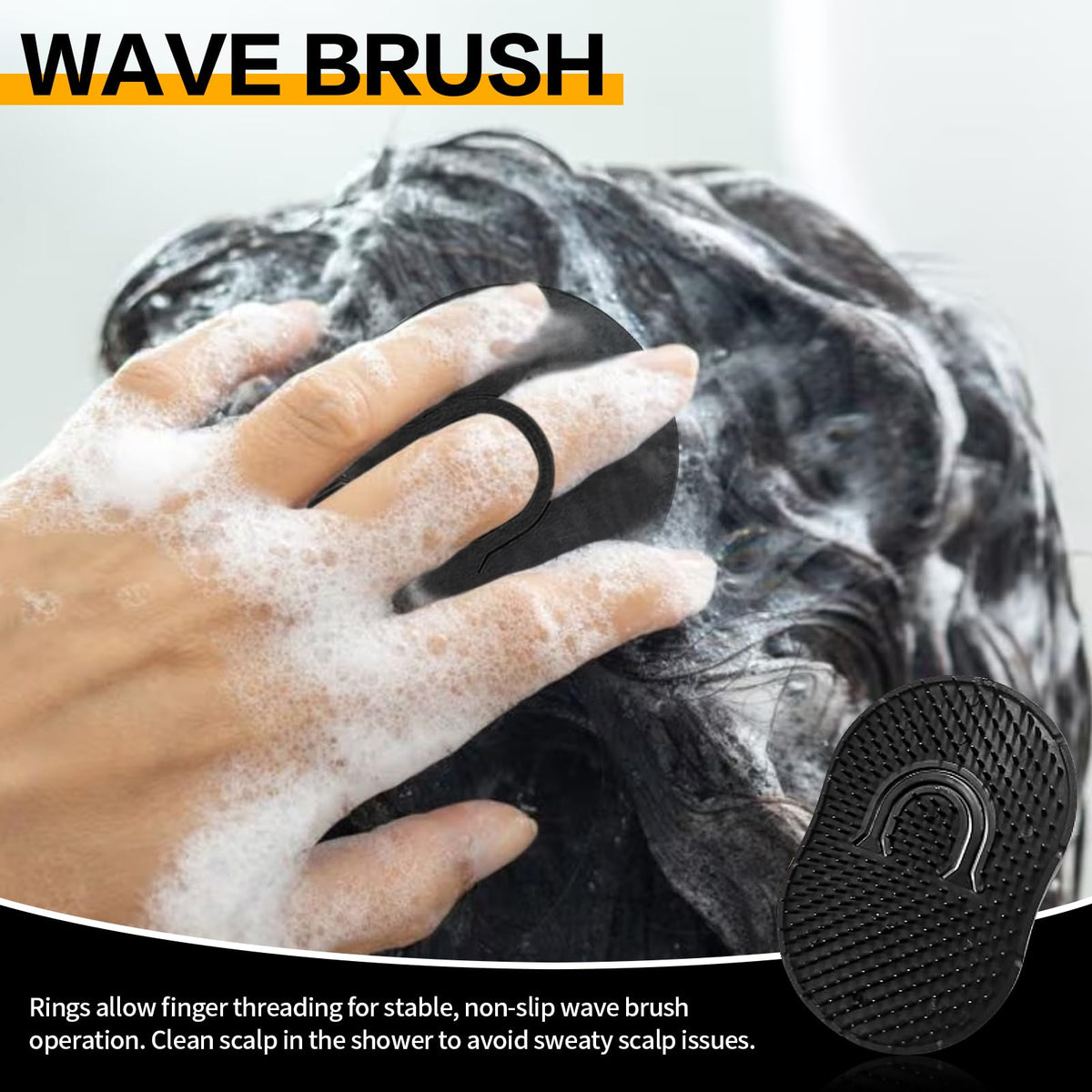 Goiple before and after waves comparison showing improved definition