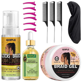 Goiple front packaging kit showing contents and benefits