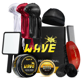 Goiple front packaging showing red pomade jar and bold label for clear identification