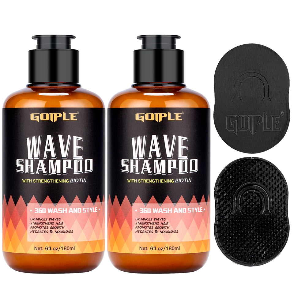 Goiple front packaging shows two bottles and brushes, clear kit benefits