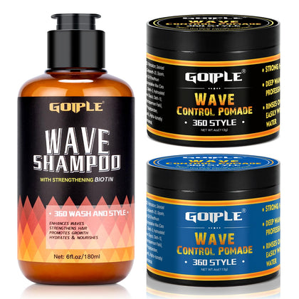 Goiple front packaging showing both products and clear branding for wave routine