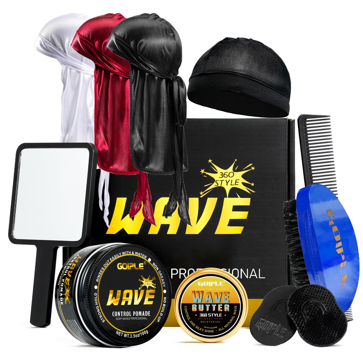 Goiple front packaging showing product and benefits for wave training
