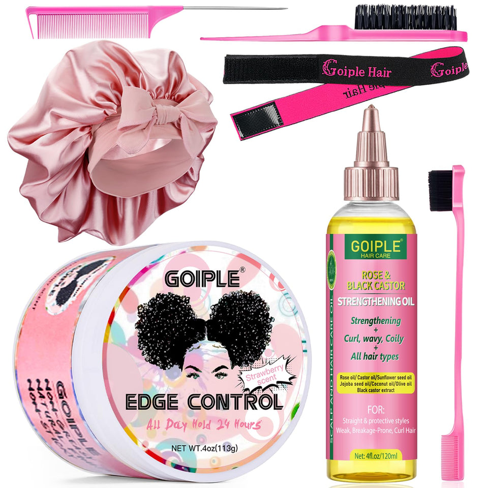 Goiple front packaging showing product benefit of long-lasting hold