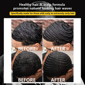Goiple in-use brushing session demonstrating brush technique that enhances waves