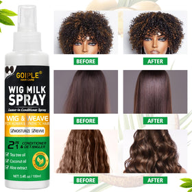 Goiple label ingredients list visible, emphasizing natural oils and aloe essence