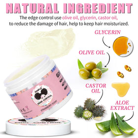 Goiple rose and black castor oil bottle highlighting nourishment benefit