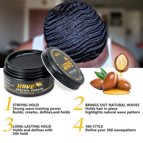 Goiple opened tub showing smooth pomade texture that spreads easily